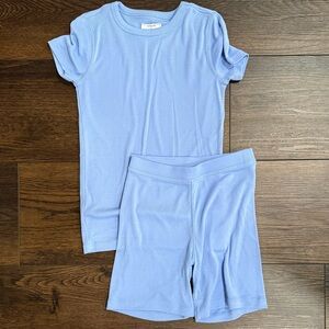 Crewcuts Light Blue Kids Pajama Set Sz 12